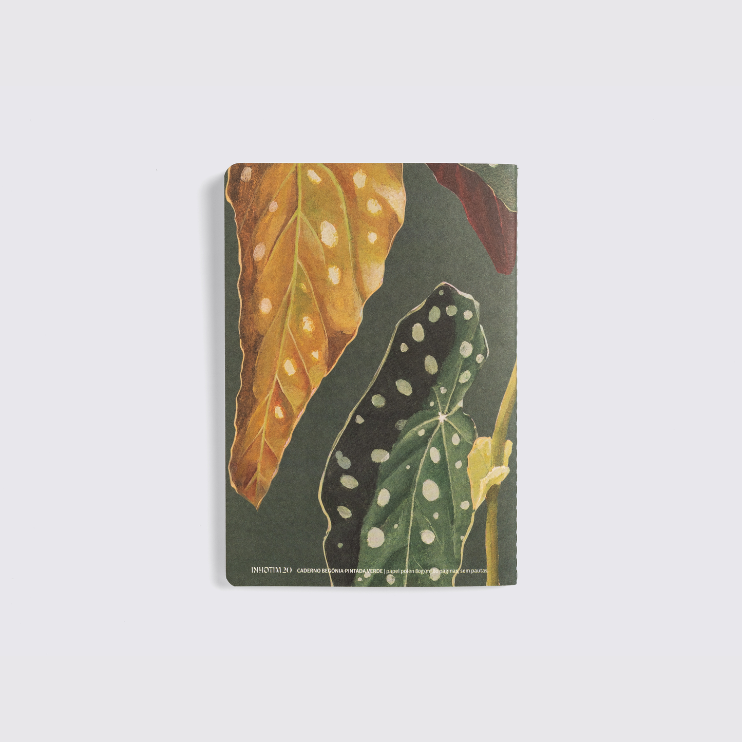 Caderno Begônia-pintada