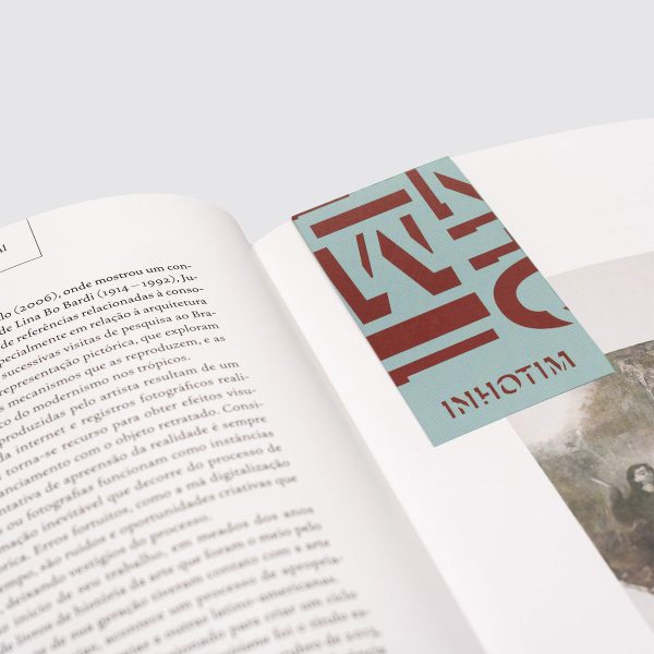 Marca-página Inhotim azul-claro