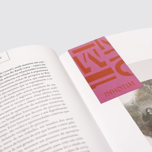 Marca-página Inhotim rosa