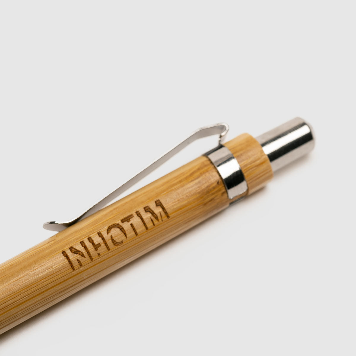 Caneta Bambu Inhotim prata