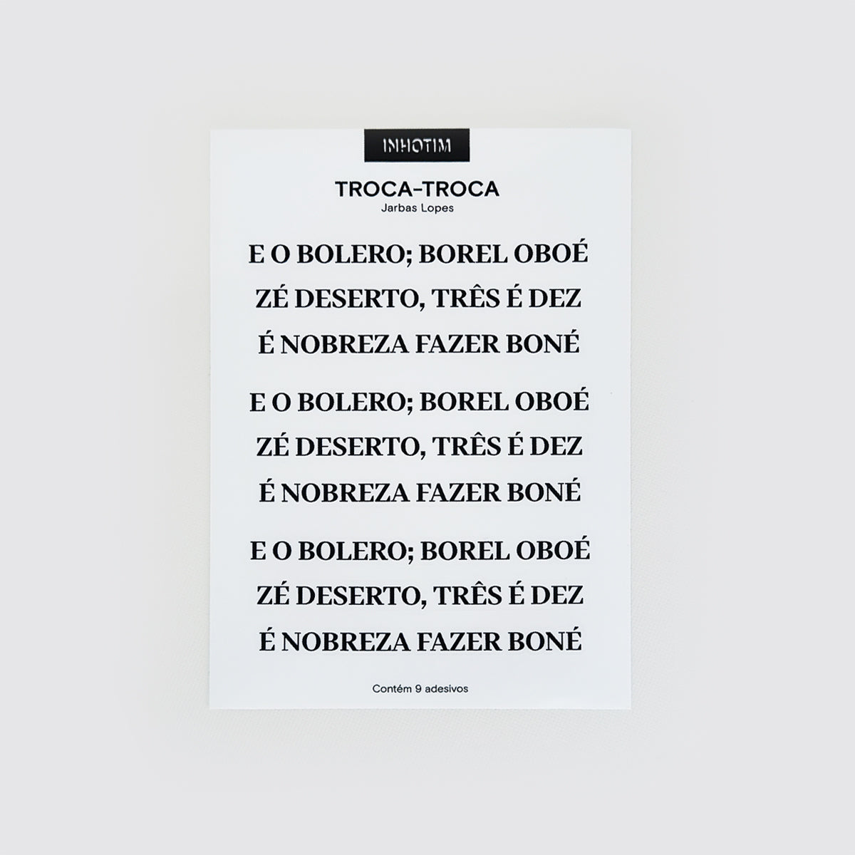 Adesivos Troca-troca 9 un.