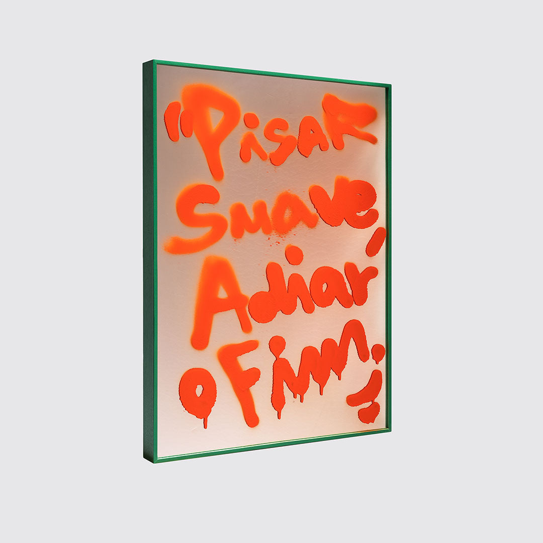 Múltiplos Inhotim | Panmela Castro - "Pisar suave, adiar o fim" laranja