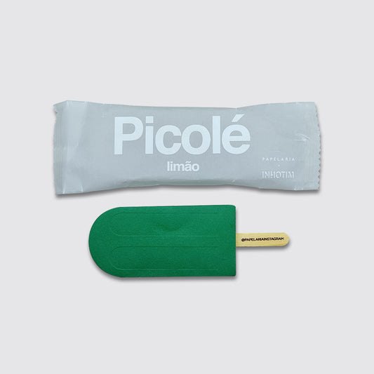 Bloco de notas Picolé de limão