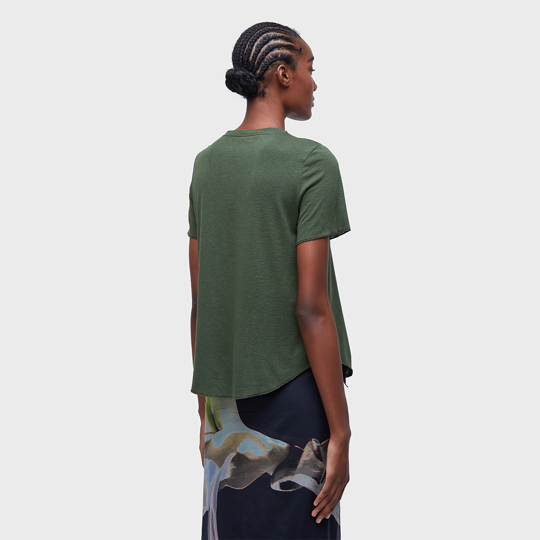 T-shirt Linen Inhotim Art