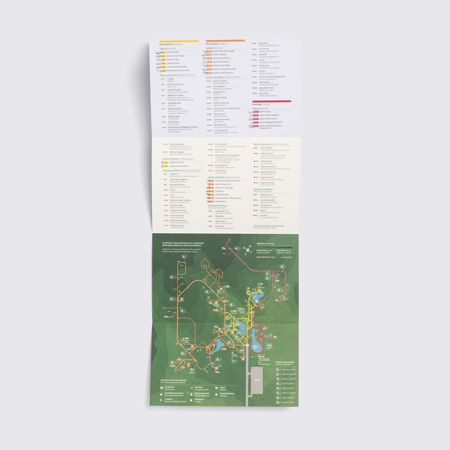 Book "Pathways — A Visitor's Guide to Inhotim"