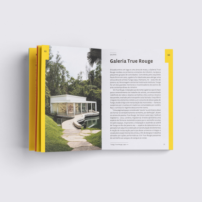 Livro "Caminhos — Guia de Visitação do Inhotim"