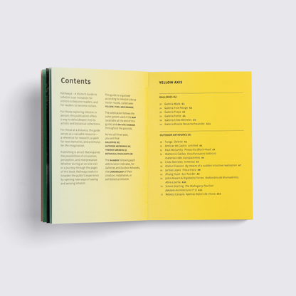 Book "Pathways — A Visitor's Guide to Inhotim"