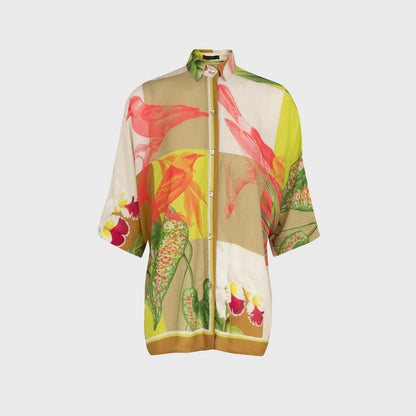 Camisa manga curta sem cava Canteiros
