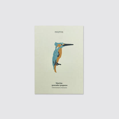 Cartão Martim-pescador