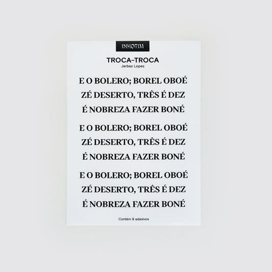 Adesivos Troca-troca 9 un.