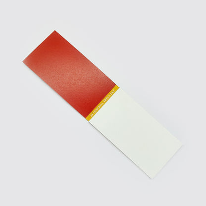 Caderneta Troca-troca amarelo