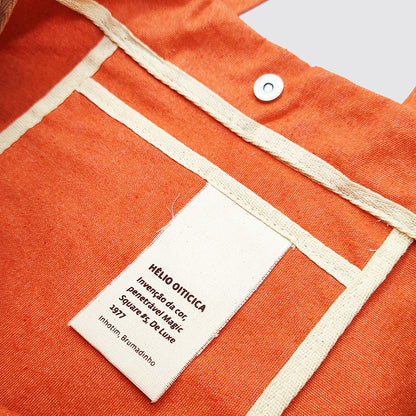 Bolsa Magic Square laranja