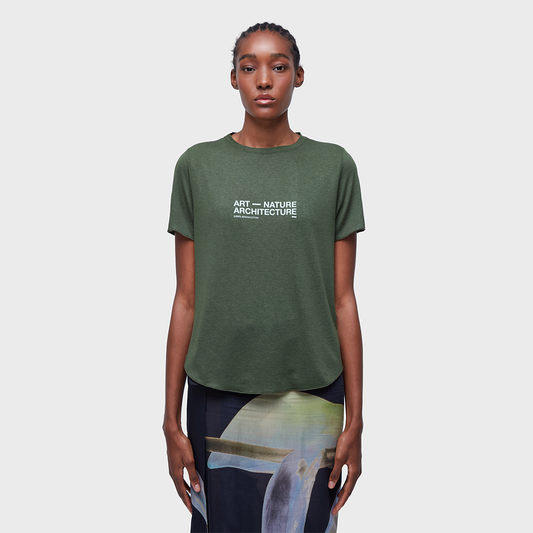 T-shirt Linen Inhotim Art